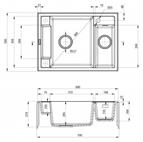 Deante Magnetic ZRM T503