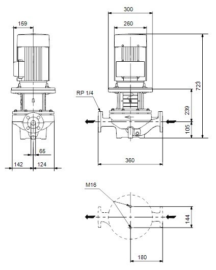 Grundfos TP 65-410/2