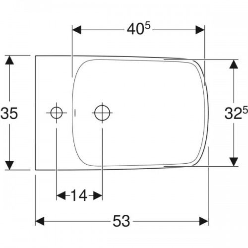 Geberit Selnova Square 500.483.01.1