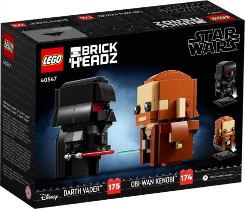 Lego Obi-Wan Kenobi and Darth Vader 40547
