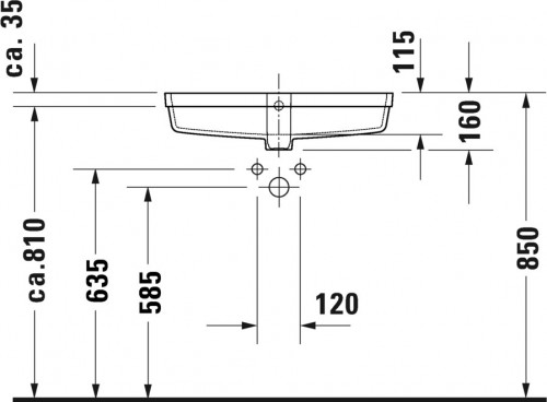 Duravit Vero 0384600000