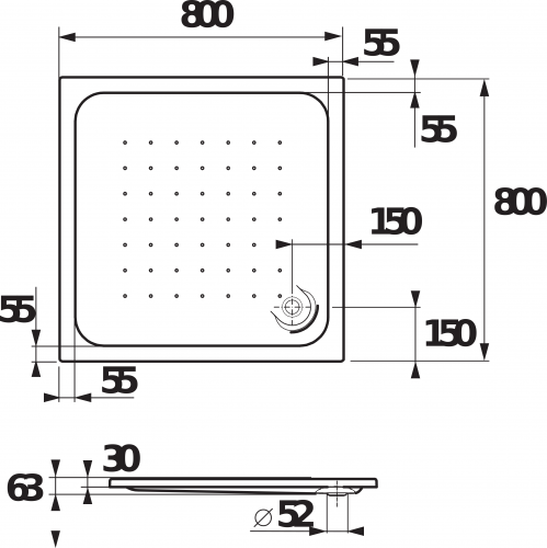 Jika Deep 80x80 H2118310000001