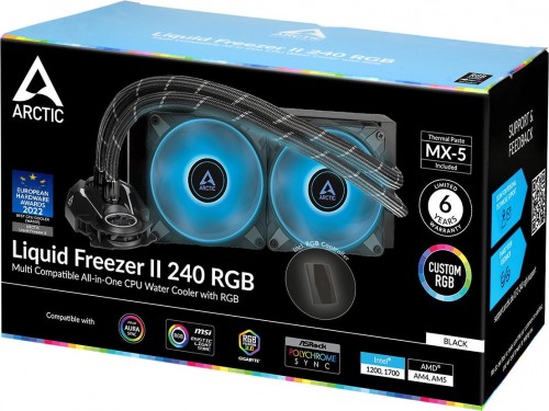 ARCTIC Liquid Freezer II 240 RGB with RGB Controller