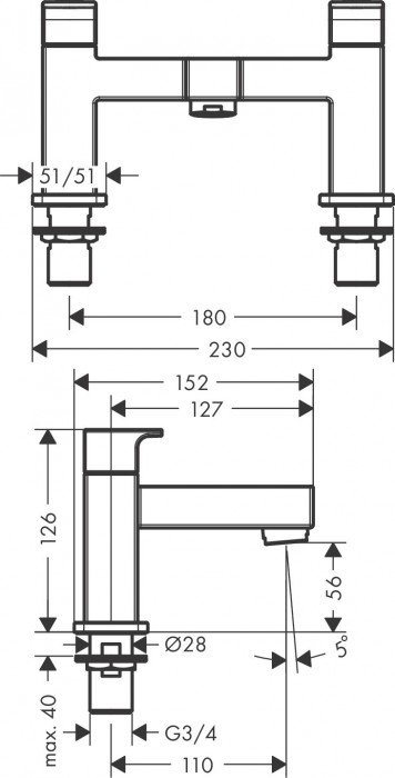 Hansgrohe Vernis Shape 71452000