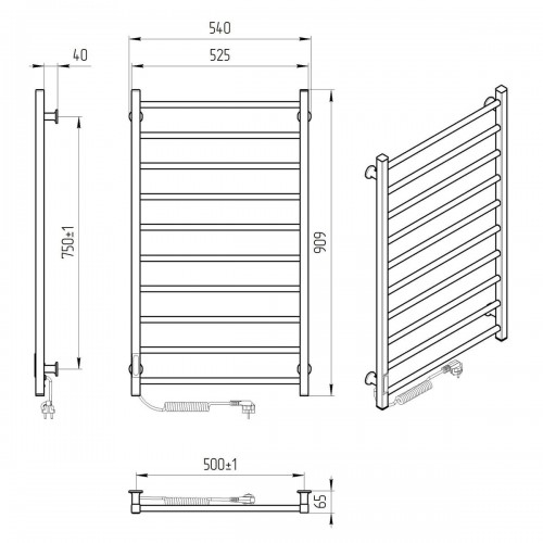 LARIS Zebra Alfa R3 E L 500x900 77700065