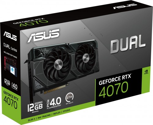 Asus GeForce RTX 4070 Dual 12GB GDDR6X