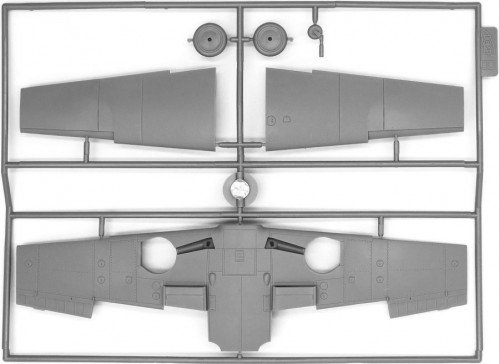 ICM Bf 109F-2 with German Pilots and Ground Personnel (1:48)