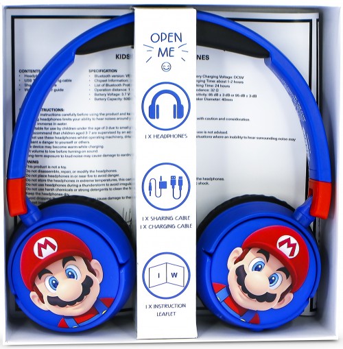 OTL Super Mario Bros Kids Kids V2 Headphones