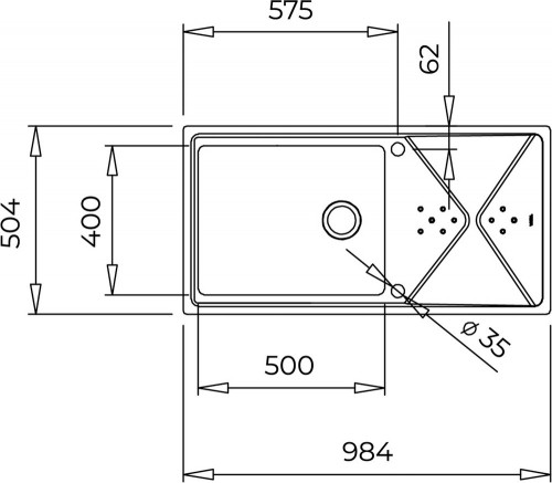 Teka Brooklyn 60 M-XP 1B 1D 115100023