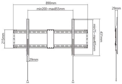 Gembird WM-90F-01