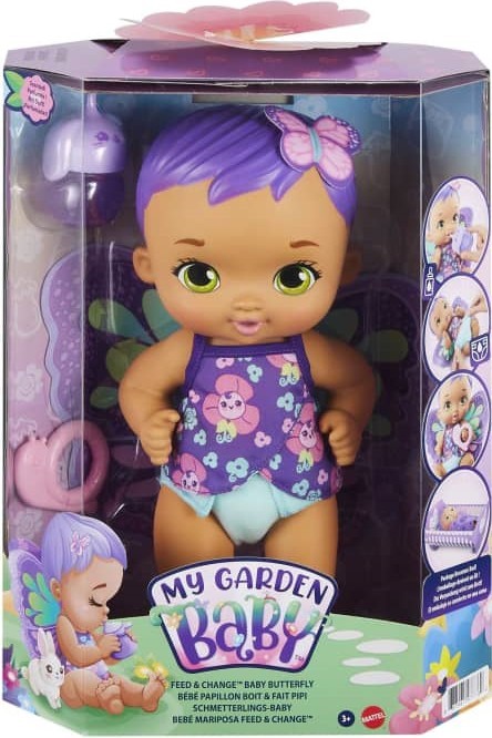 My Garden Baby Feed and Change Baby Butterfly GYP11