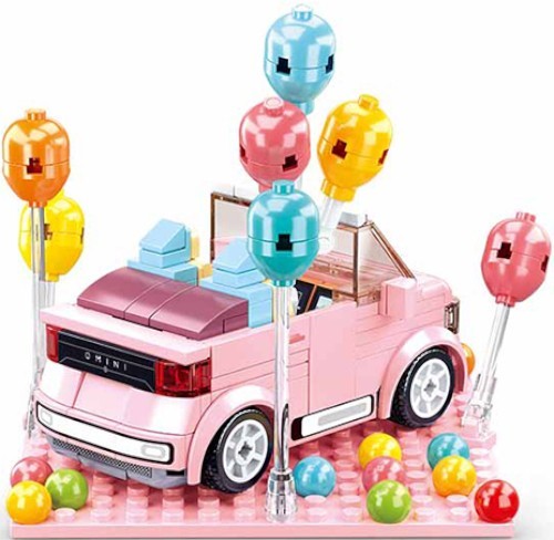 Sluban MiniQ Open-topped Car M38-B1086