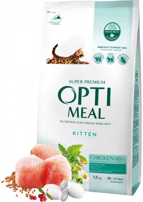 Optimeal Kitten Chicken 1.5 kg