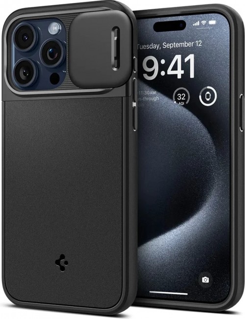 Spigen Optik Armor (MagFit) for iPhone 15 Pro