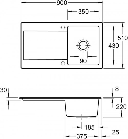 Villeroy & Boch Siluet 50 333501R1