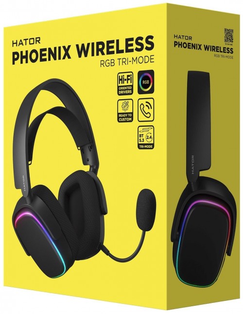 Hator Phoenix Wireless RGB Tri-mode