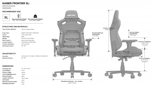 Anda Seat Kaiser Frontier XL