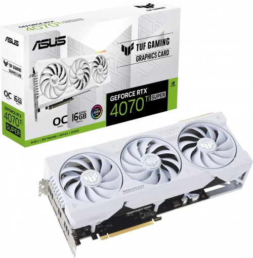 Asus GeForce RTX 4070 Ti SUPER TUF Gaming White OC