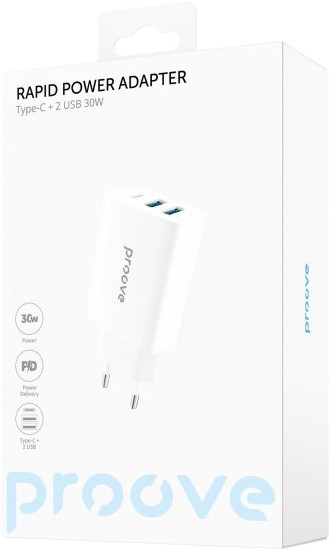 Proove Rapid 30W 2 USB + Type-C