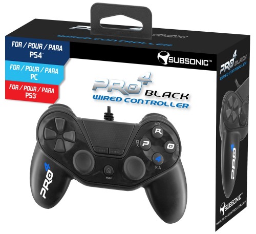 Subsonic Pro 4 Wired Controler For PS4