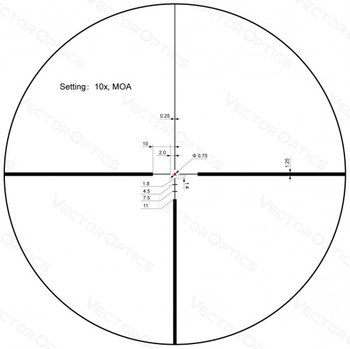 Vector Optics Continental 2-12x50 G4