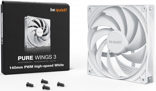 be quiet! Pure Wings 3 140 PWM High-Speed White