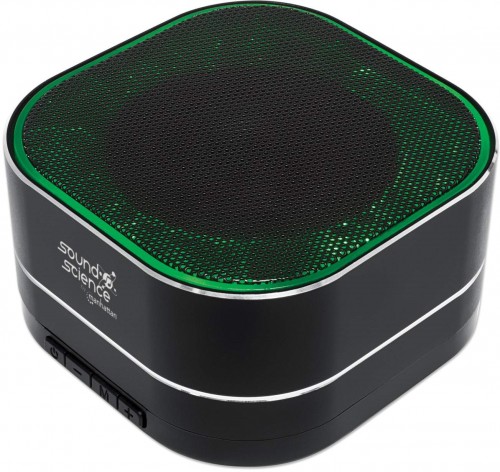 MANHATTAN Sound Science Metallic LED Bluetooth Speaker