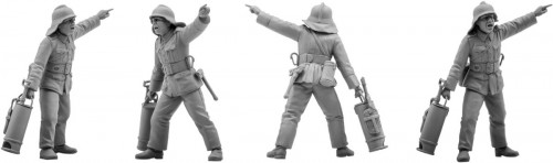 ICM WWII German Firemen (1:35)