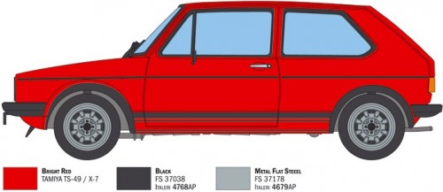 ITALERI VW Golf GTI First Series 1976/78 (1:24)