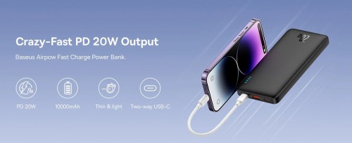 BASEUS Airpow 20W 10000