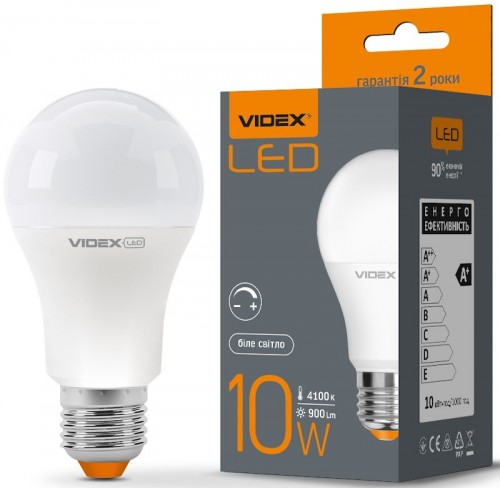 Videx A60e Dimmable 10W 4100K E27