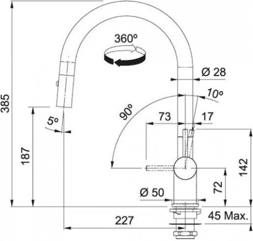 Franke Active Neo Pull-Out FF3900