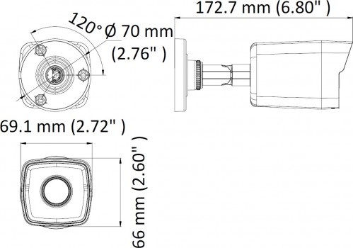 Hikvision DS-2CD1041G0-I/PL 2.8 mm