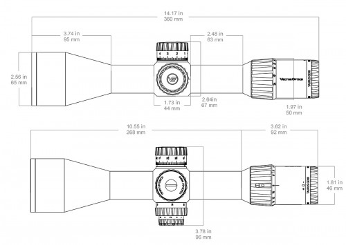 Vector Optics Taurus Gen II 3-24x56 ED SFP