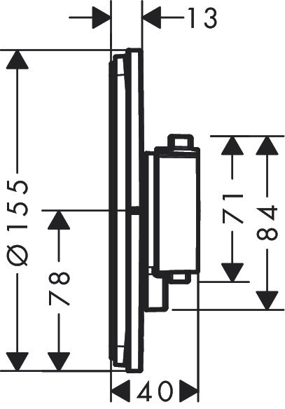 Hansgrohe ShowerSelect Comfort S 15559000