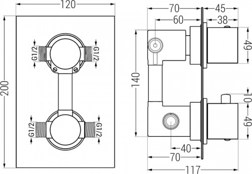 Mexen Cube DR02 77502DR0225-00