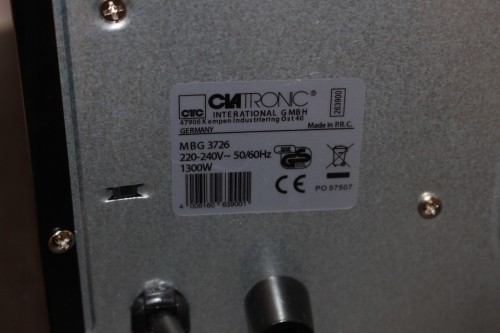 Clatronic MBG 3726