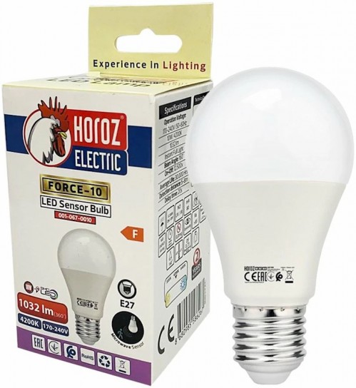 Horoz Electric Force-10 A60 10W 4200K E27