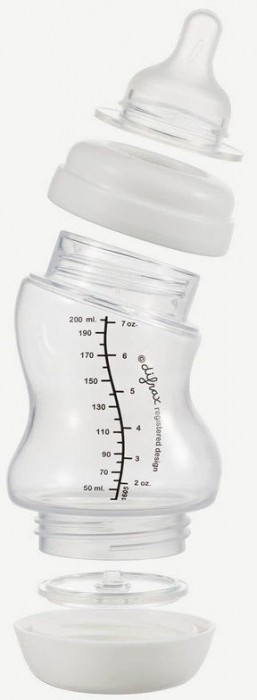 Difrax Glass S-bottle Wide 737FE