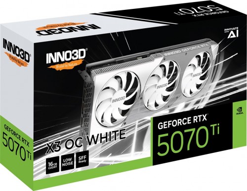 INNO3D GeForce RTX 5070 Ti X3 OC WHITE