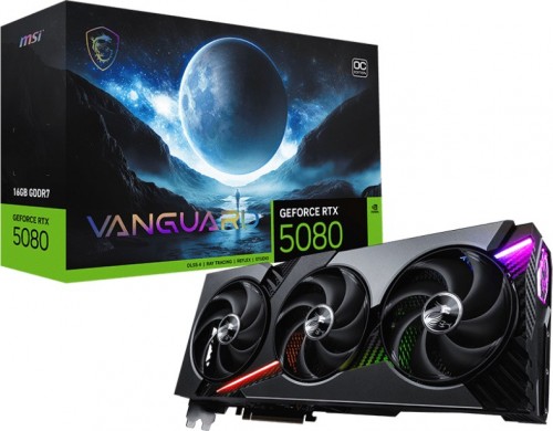 MSI GeForce RTX 5080 16G VANGUARD OC