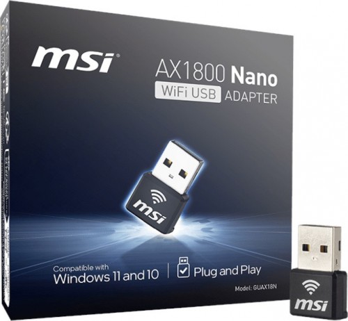 MSI AX1800 Nano WiFi USB Adapter