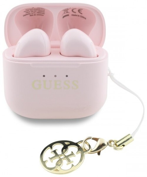 GUESS Glossy Effect Printed Classic Logo & Charm