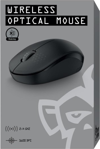 Silver Monkey Wireless Optical Mouse