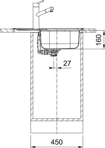 Franke Spark SKL 611-62 101.0716.714