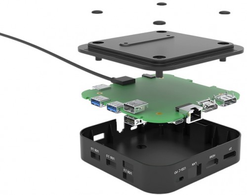 i-Tec USB-C HDMI DP Docking Station with Power Delivery 100