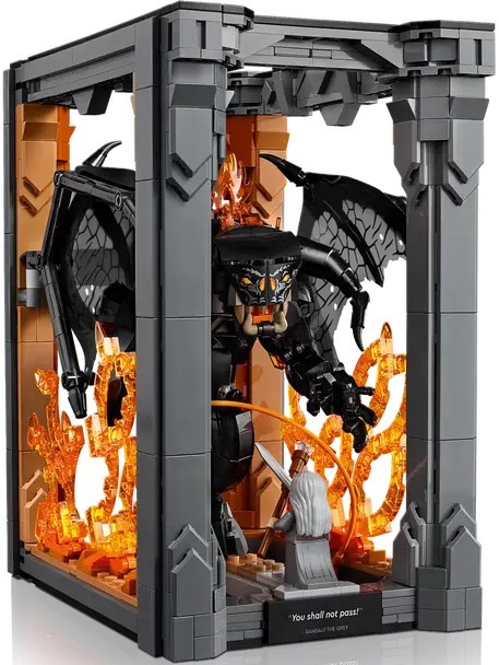 Lego The Lord of the Rings Balrog Book Nook 10367