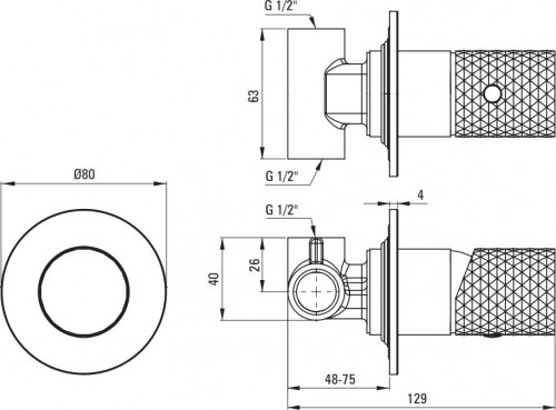 Deante Silia Hexa BHS F44L
