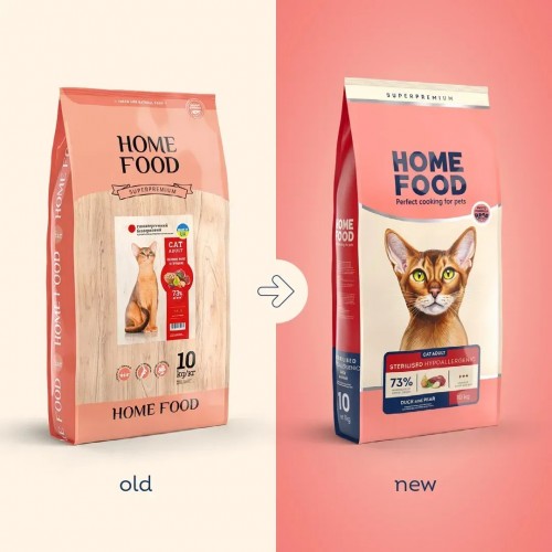 Home Food Adult Sterilised/Hypoallergenic Duck/Pear 10 kg