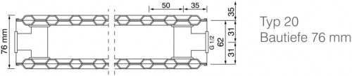 HM Heizkoerper Classic K 20
